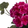 PELARGONIA AMARANTOWA RABATOWA STOJĄCA KWIATY SZTUCZNE 46CM - obrazek 2