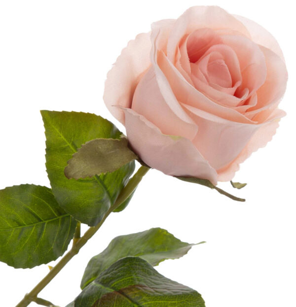 RÓŻA PEARL PEACH GAŁĄZKA ŁODYGA 72 CM KWIATY SZTUCZNE