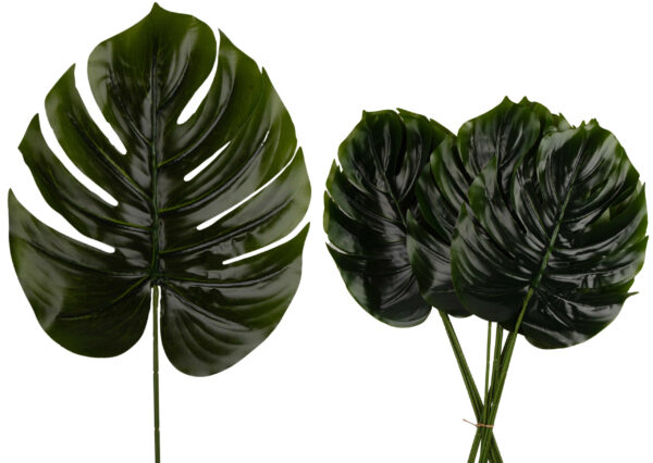 12X LIŚĆ LIŚCIE MONSTERA GAŁĄZKA DO KOMPOZYCJI 51 CM