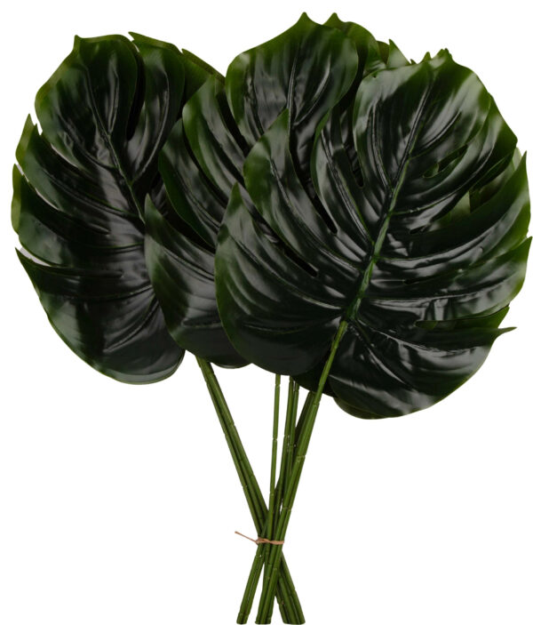 12X LIŚĆ LIŚCIE MONSTERA GAŁĄZKA DO KOMPOZYCJI 51 CM - obrazek 2