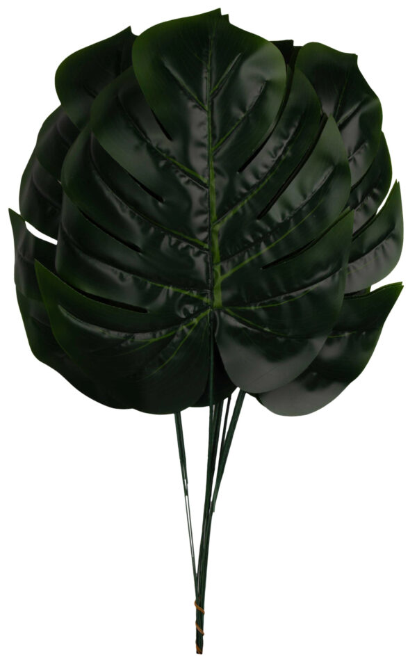 12X LIŚĆ LIŚCIE MONSTERA GAŁĄZKA DO KOMPOZYCJI 58 CM - obrazek 2