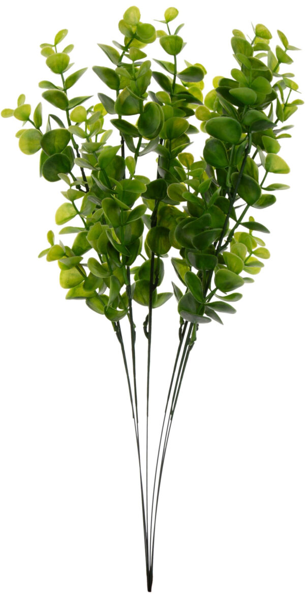 6X EUKALIPTUS GAŁĄZKA ROŚLINA DODATEK SZTUCZNY 53 CM - obrazek 2