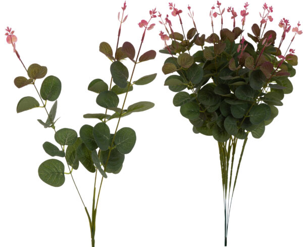 6X EUKALIPTUS GAŁĄZKA ROŚLINA DODATEK SZTUCZNY 61 CM