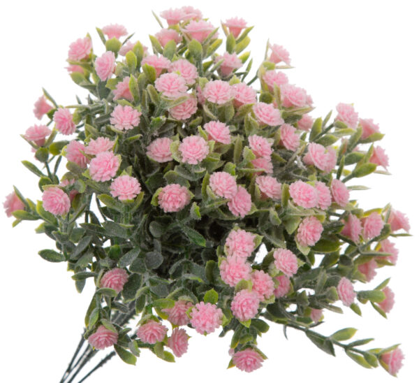 GIPSÓWKA RÓŻOWA 24 CM KWIATY SZTUCZNE - obrazek 2