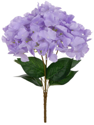 HORTENSJA FIOLETOWA BUKIET 41 CM KWIATY SZTUCZNE