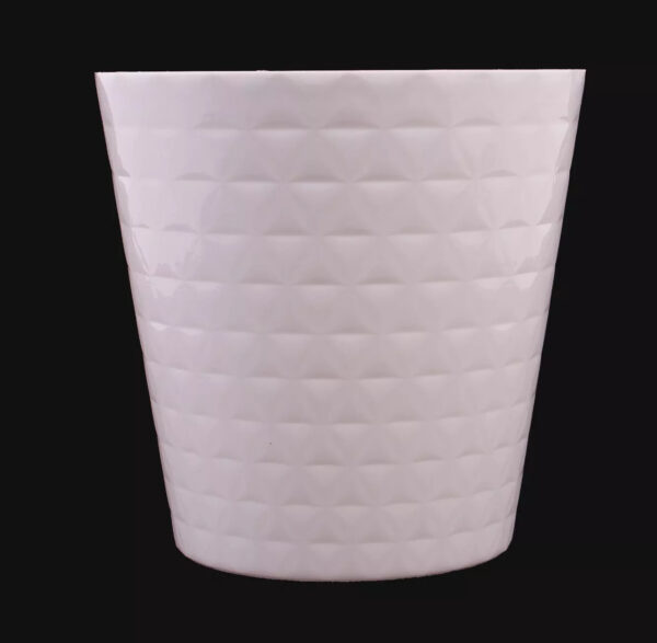 OSŁONKA BIAŁA DIAMENT ŚR. 11CM H 11CM - obrazek 2