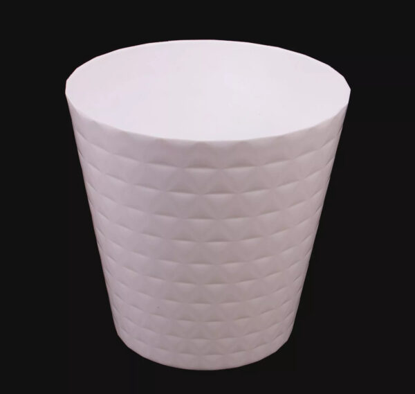 OSŁONKA BIAŁA DIAMENT ŚR. 15CM H 15CM - obrazek 3