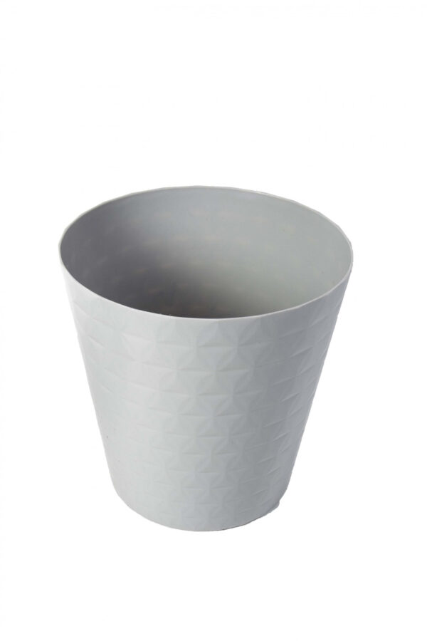 OSŁONKA SZARA PLATYNA DIAMENT ŚR. 15CM H 15CM - obrazek 2