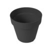 OSŁONKA PLASTIKOWA IBIZA ANTRACYT ŚR. 18CM H 16,5CM