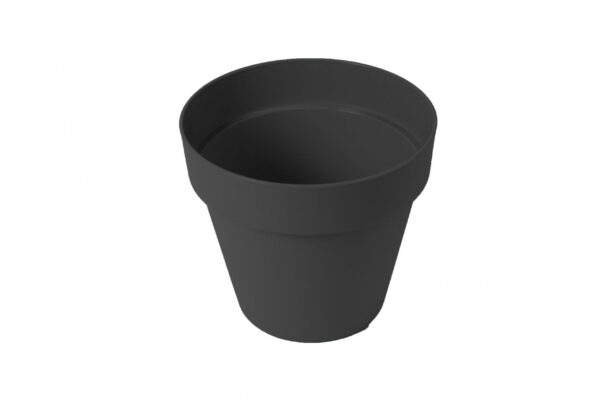 OSŁONKA PLASTIKOWA IBIZA ANTRACYT ŚR. 18CM H 16,5CM