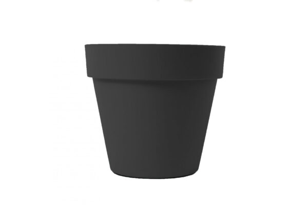 OSŁONKA PLASTIKOWA IBIZA ANTRACYT ŚR. 18CM H 16,5CM - obrazek 2