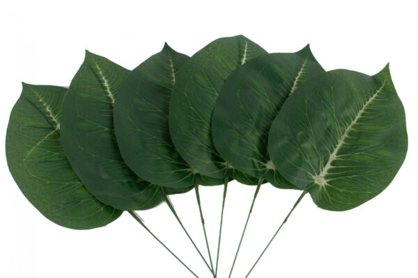 Liść zielony sztuczny 36 cm 120 szt.