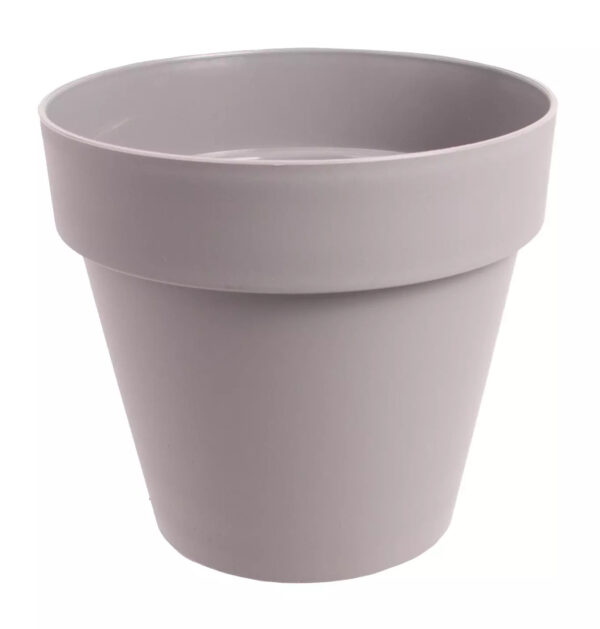 OSŁONKA PLASTIKOWA IBIZA MAT SZARA ŚR. 14CM H 12,5CM