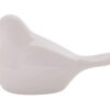 FIGURKA PTASZEK BIAŁY CERAMICZNY H 5,5 CM - obrazek 2