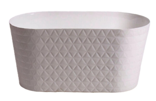 SKRZYNKA OSŁONKA DIAMENT BIAŁA 23 CM