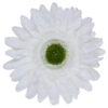 GERBERA BIAŁA ŁODYGOWA KWIATY SZTUCZNE 46 CM - obrazek 2