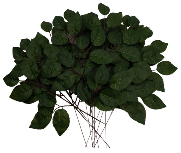 12 X LIŚĆ LIŚCIE RÓŻY 42 CM - obrazek 2