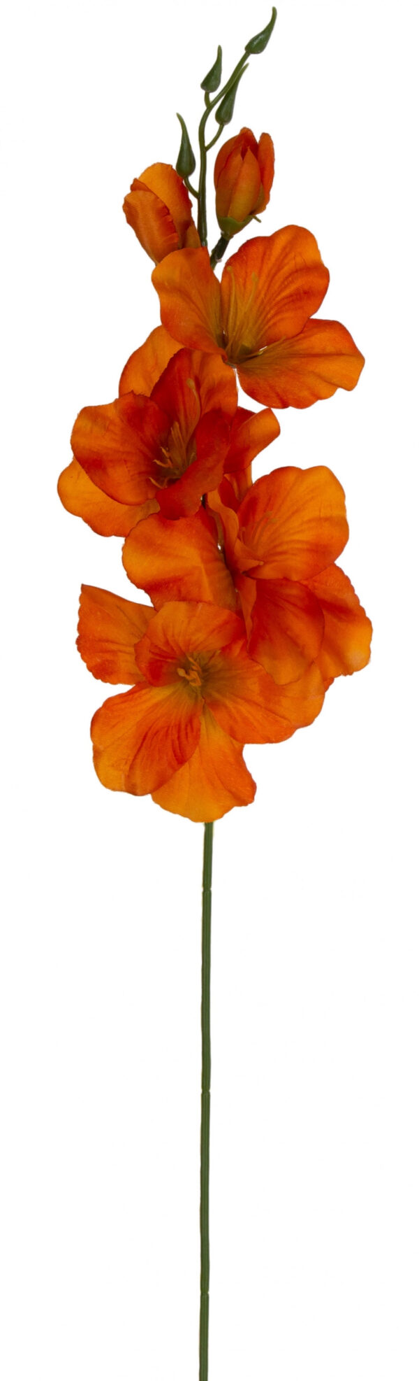 MIECZYK POMARAŃCZOWY GAŁĄZKA KWIATY SZTUCZNE 54 CM