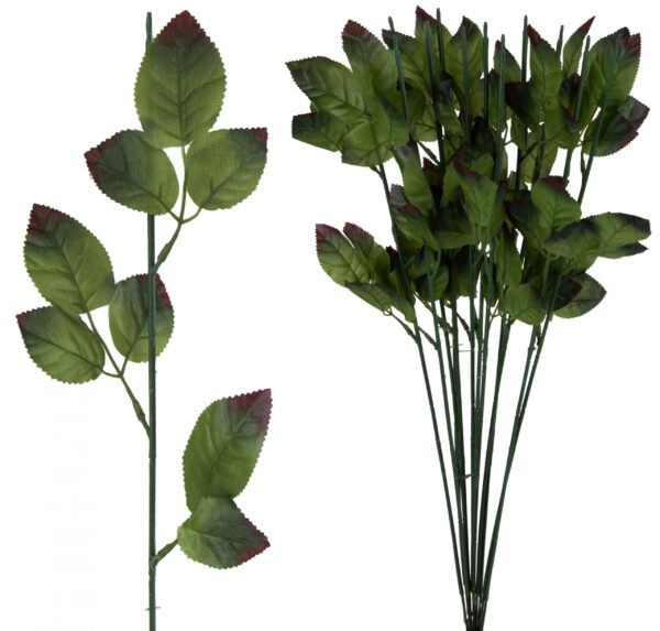 12X ŁODYGA DO KWIATÓW RÓŻA 69 CM SZTUCZNE KWIATY