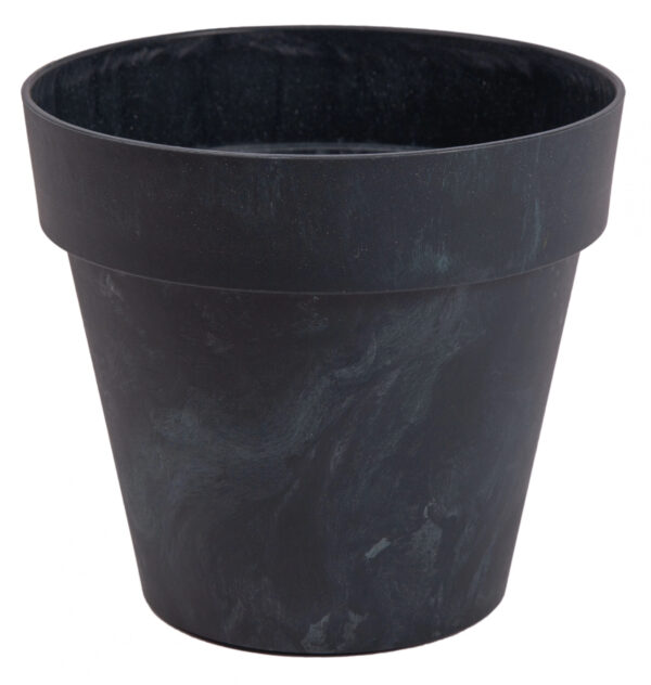 OSŁONKA IBIZA CZARNY BETON ŚR. 12 CM H 10,8 CM