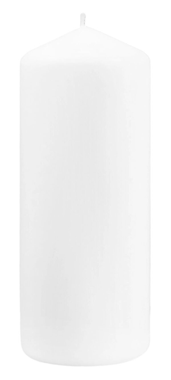 ŚWIECA BIAŁA WALEC 58 X 150 MM