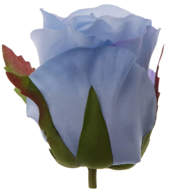 RÓŻA WYROBOWA POWDER BLUE 24 SZT GŁÓWKA KWIATOWA - obrazek 2