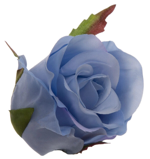 RÓŻA WYROBOWA POWDER BLUE 24 SZT GŁÓWKA KWIATOWA - obrazek 3