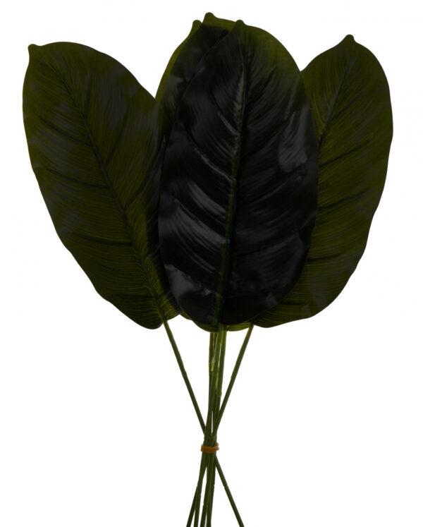 12X LIŚĆ LIŚCIE BANAN GAŁĄZKA DO KOMPOZYCJI 45 CM - obrazek 2