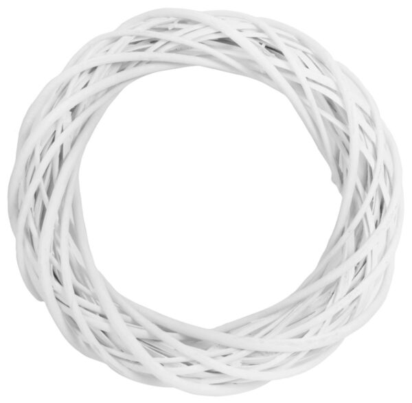 WIANEK WIKLINOWY BIAŁY 25 CM - obrazek 2