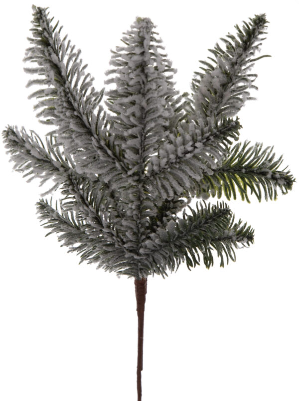 JODŁA IGLAK GAŁĄZKA OŚNIEŻONA 32 CM DODATEK DO KOMPOZYCJI