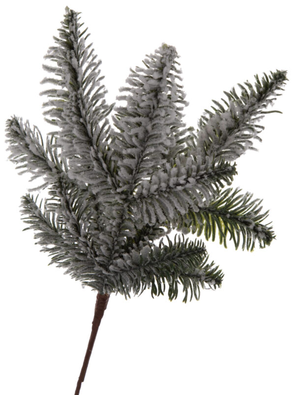 JODŁA IGLAK GAŁĄZKA OŚNIEŻONA 32 CM DODATEK DO KOMPOZYCJI - obrazek 2