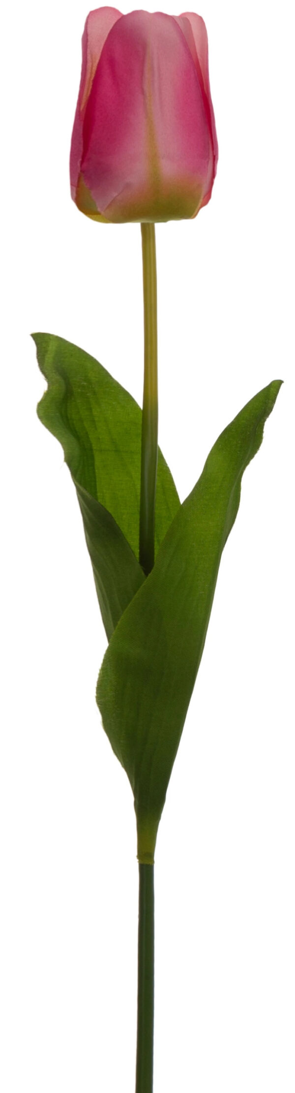 TULIPAN SATYNOWY RÓŻOWY 60 CM