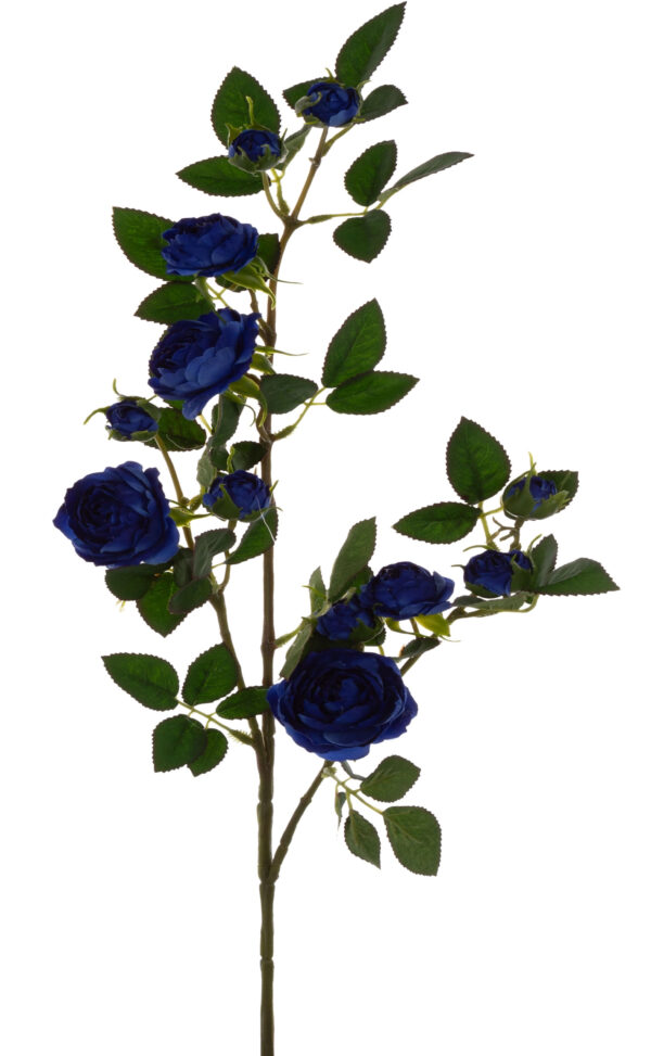 DZIKA RÓŻA GAŁĄZKA C. NIEBIESKA 80 CM DR BLUE - obrazek 2