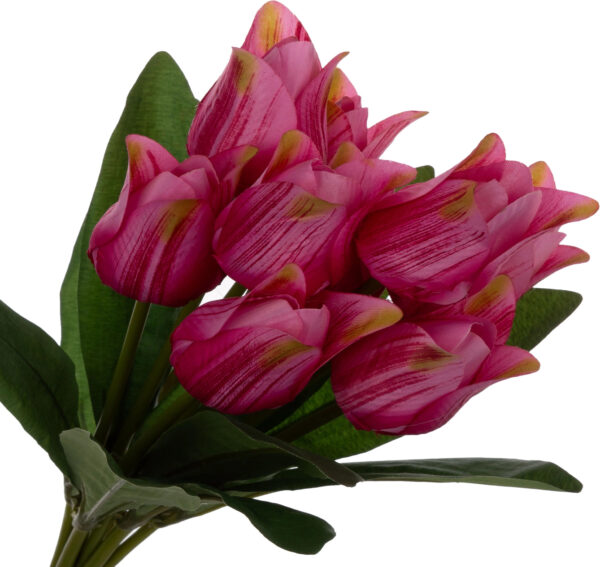 9X TULIPAN RÓŻOWY BUKIET TULIPANÓW MATERIAŁ WIOSNA
