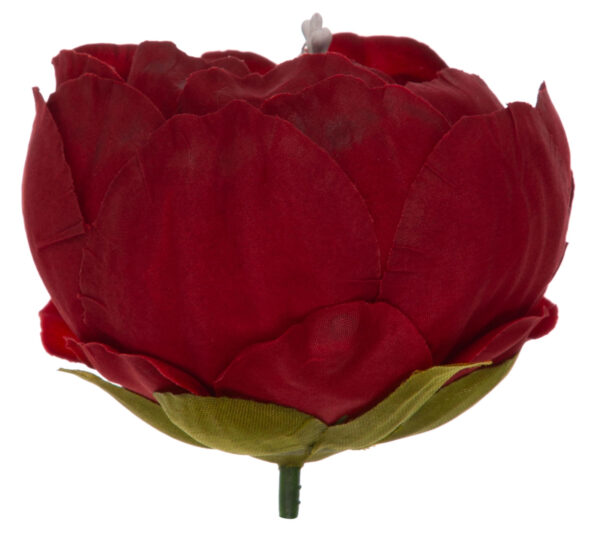 12X PEONIA PIWONIA BORDOWA GŁÓWKA WYROBOWA - obrazek 2