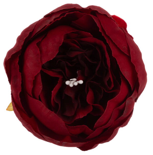 12X PEONIA PIWONIA BORDOWA GŁÓWKA WYROBOWA - obrazek 3