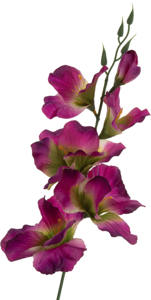 MIECZYK DK LAVENDER GREEN GAŁĄZKA KWIATY SZTUCZNE 53 CM - obrazek 2