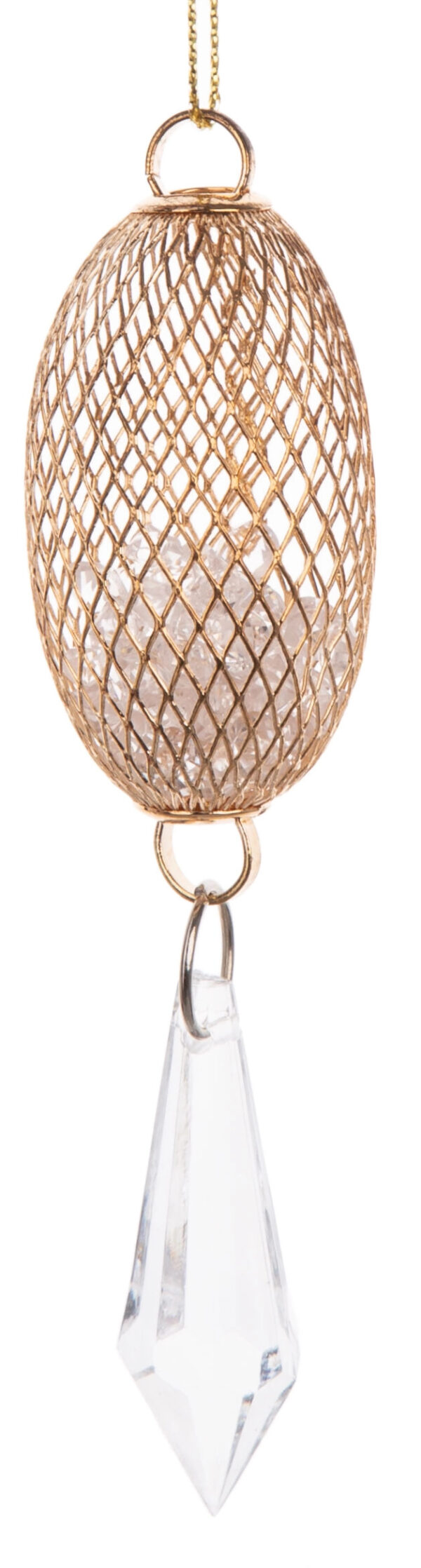 ZAWIESZKA ZŁOTA GLAMOUR 9,5 CM