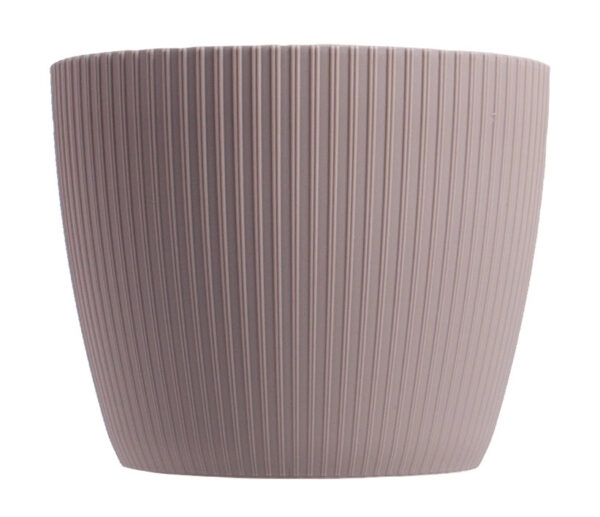 OSŁONKA MAGNOLIA JUMPER TAUPE ŚR. 14 CM H 11 CM PLASTIKOWA - obrazek 2