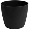 OSŁONKA MAGNOLIA JUMPER CZARNA ECO ŚR. 11 CM H 8,5 CM