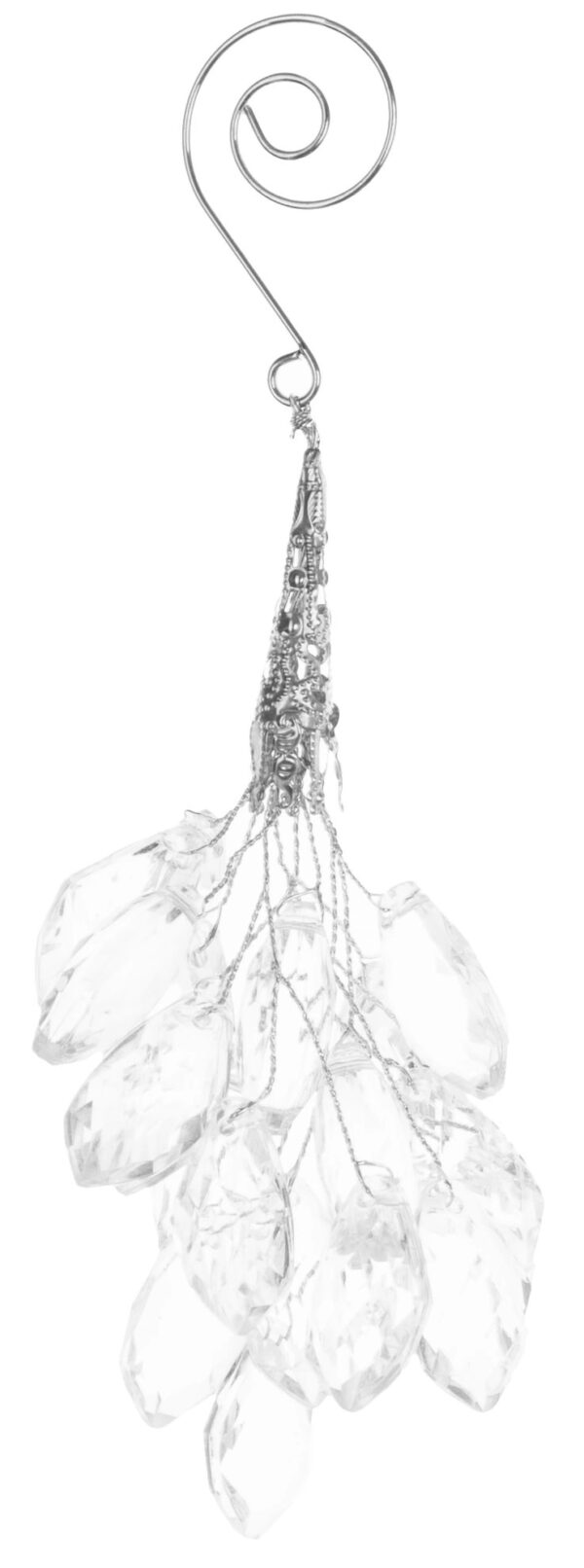 ZAWIESZKA AKRYLOWA KRYSZTAŁKI 15 CM