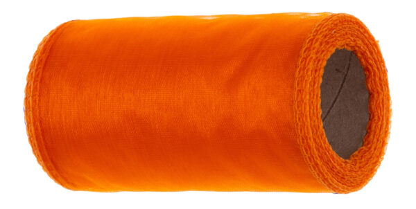 ORGANZA ORANGE POMARAŃCZOWA TIUL ORGANTYNA 12 CM 10Y 9,14 M