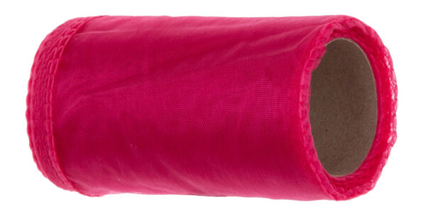ORGANZA PINK RÓŻOWA TIUL ORGANTYNA 12 CM 10Y 9,14 M
