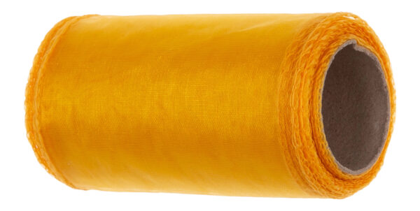 ORGANZA YELLOW ŻÓŁTA TIUL ORGANTYNA 12 CM 10Y 9,14 M