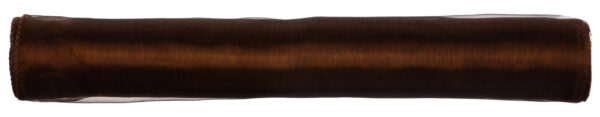 ORGANZA DARK BROWN C. BRĄZOWA TIUL ORGANTYNA 39 CM 9Y 8,22 M