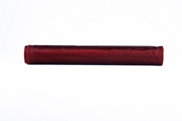 ORGANZA BURGUND BURGUNDY TIUL ORGANTYNA 40 CM/9Y - obrazek 2