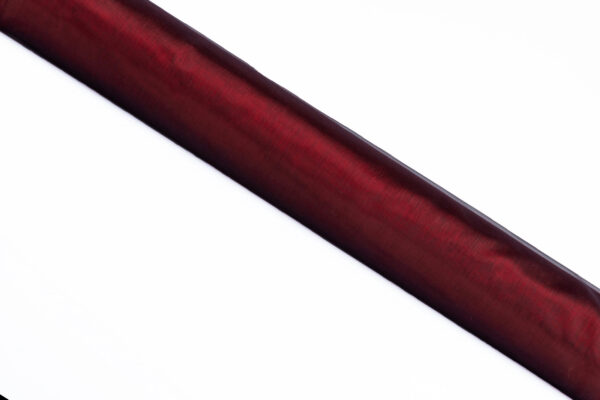 ORGANZA BURGUND BURGUNDY TIUL ORGANTYNA 40 CM/9Y - obrazek 3