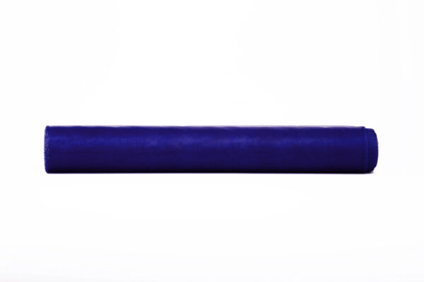 ORGANZA ROYAL BLUE TIUL ORGANTYNA 40 CM/9Y - obrazek 2
