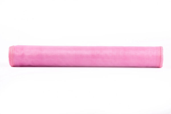 ORGANZA RÓŻOWA PINK TIUL ORGANTYNA 40 CM/9Y - obrazek 2