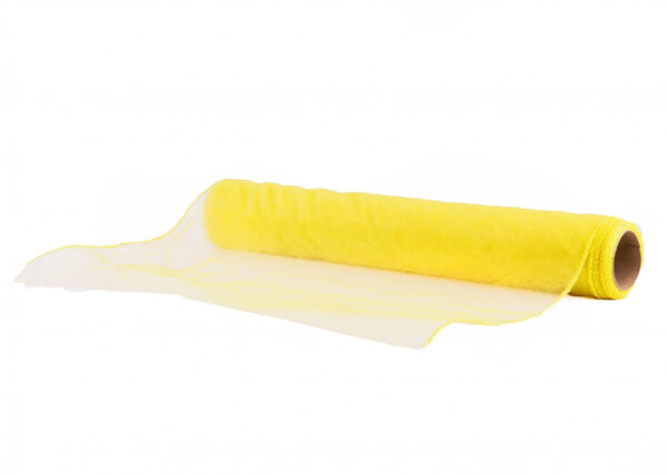 ORGANZA ŻÓŁTA YELLOW TIUL ORGANTYNA 40 CM/9Y